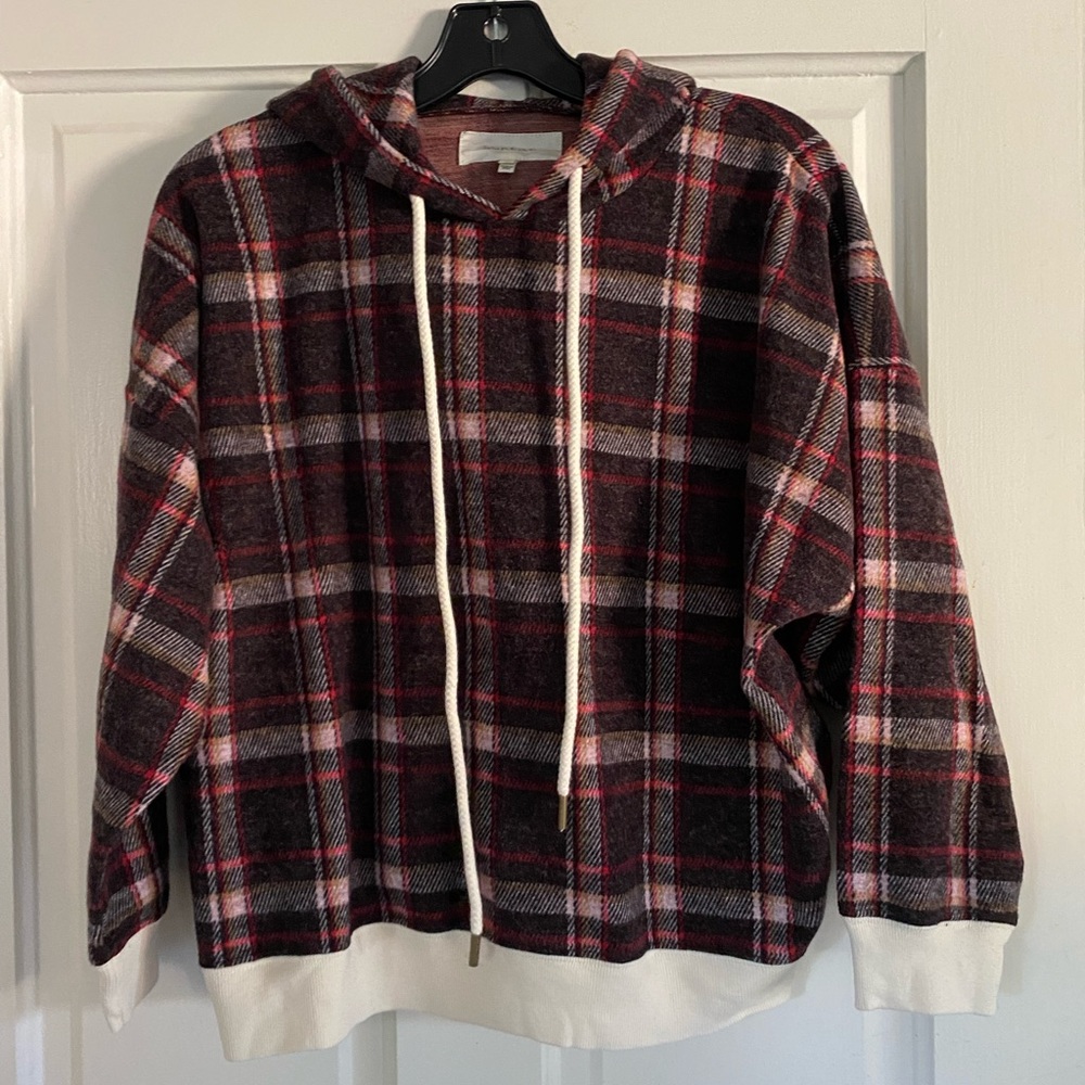The Great Teammate Plaid Hoodie Sz 2